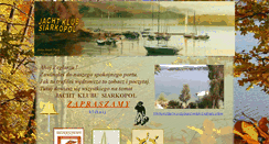 Desktop Screenshot of jachtklubsiarkopol.eu